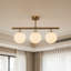 Plafonnier semi-encastré 3 lumières