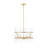 Eletto 5-Light Dimmable Glass Drum Chandelier-2031856677