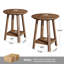 Table de bout en bois massif de 23,6 po de hauteur-2093788162
