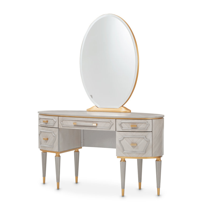 Coiffeuse et miroir St. Charles