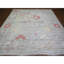Tapis angus en laine noué à la main bleu acier 9 pi 10 po x 9 pi 10 po Angora Oushak 0134460D5A364F84887EC769A0FA35A8