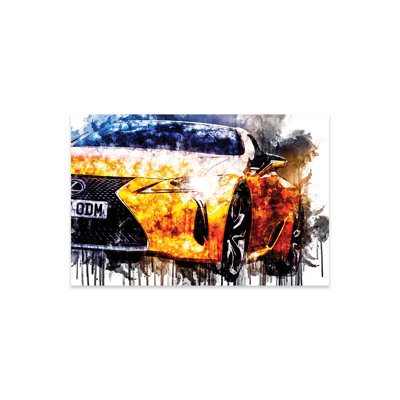 " Car 2018 Lexus LC 500 " by Sissy Angelastro