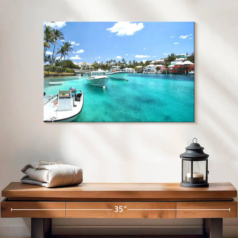 Mehar Hamilton Bermuda Yacht, H 32 po x l 48 po