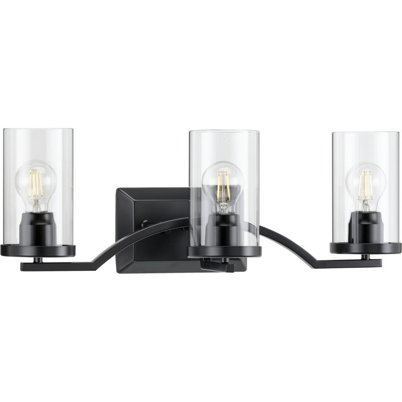 Rumaysa 3 - Light Dimmable Vanity Light, Black