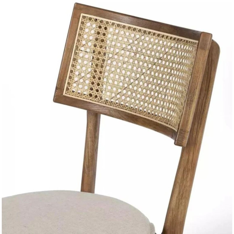 Chaise de salle à manger Anit, Naturel