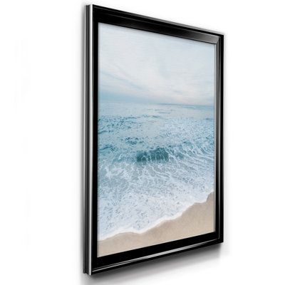 «Tranquil Ocean I» par J Paul, reproduction d'art graphique sur toile encadrée