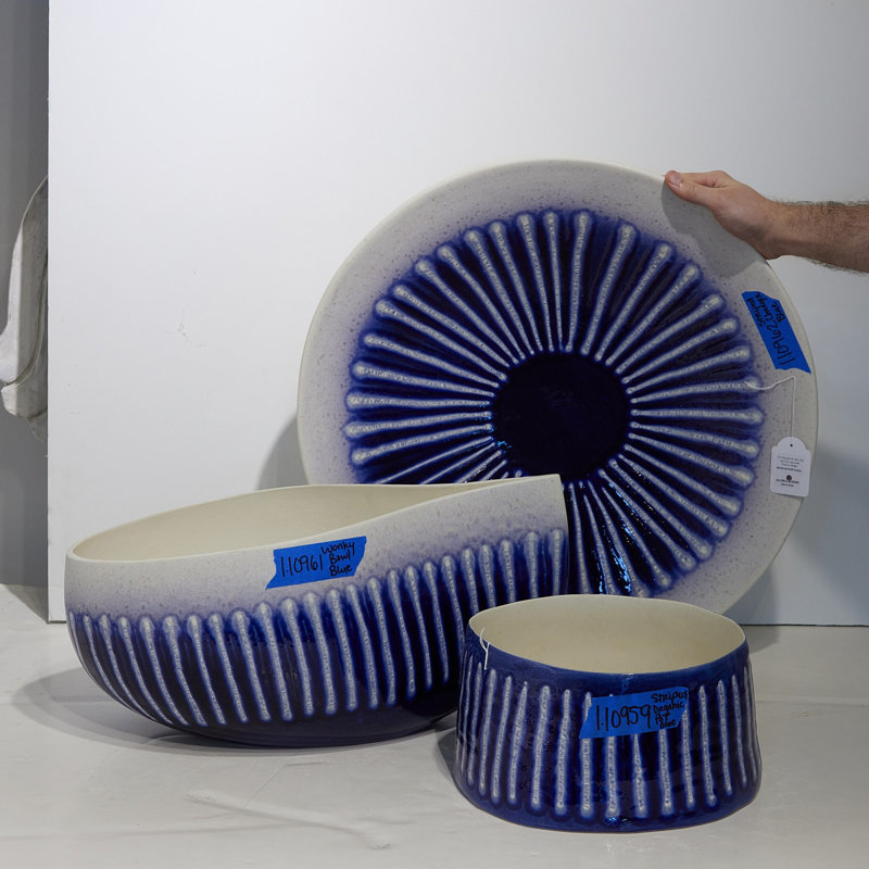 Striped Charger-Cobalt