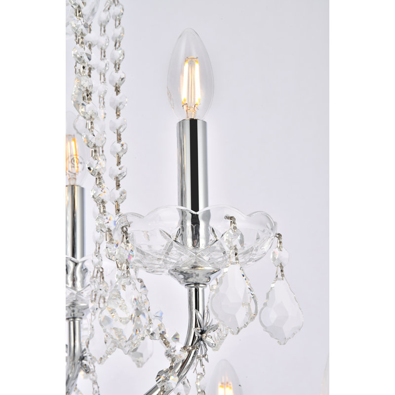 Dagmar 24 - Light Chandelier, Chrome, Royal Cut