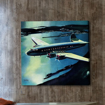 « flying high », impression sur toile tendue