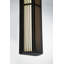 Extérieur, 24 po, noir sable, verre transparent-888307787
