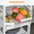Cleodis Solid Wood Top Kitchen Cart-673721267