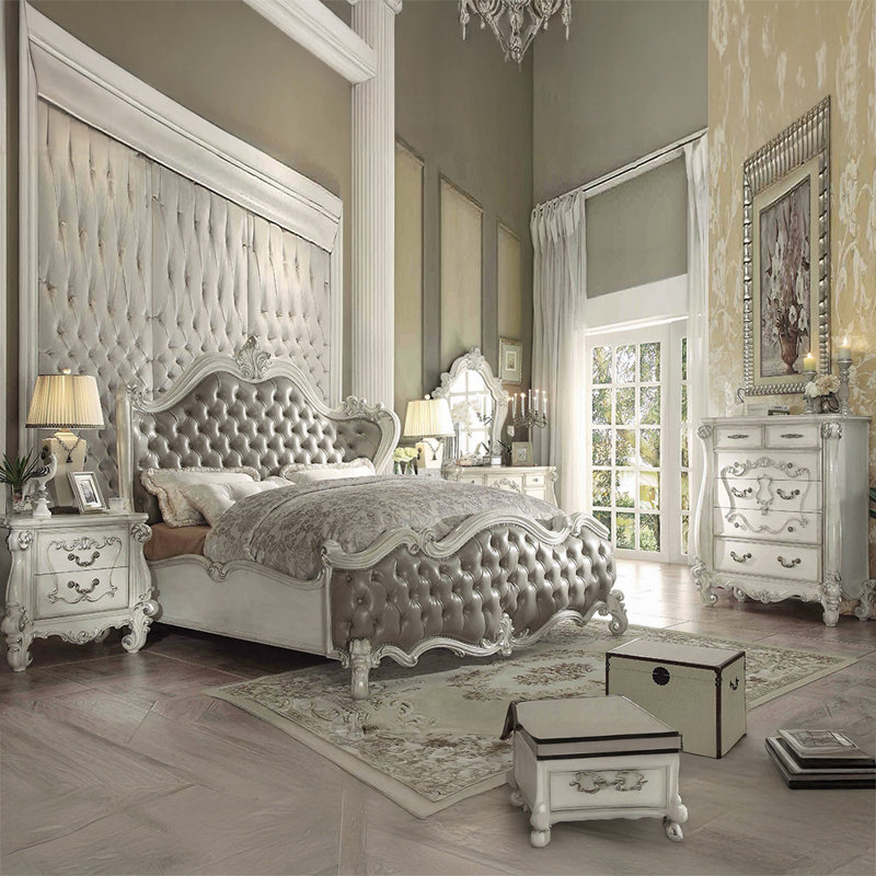 Lit Versailles CK, Très grand californien, Beige / brun clair
