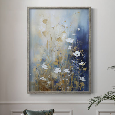 Reproduction encadrée FLORAL Series CCLXVIII - bois massif