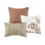 Courtepointe réversible 6 pièces - double / grand, motif de feuilles imprimées, courtepointe en microfibre, revers en tissu doux, détails sur les coussins-119448935-119448934
