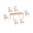 Aarohi Upholstered Solid Wood Accent Chair
