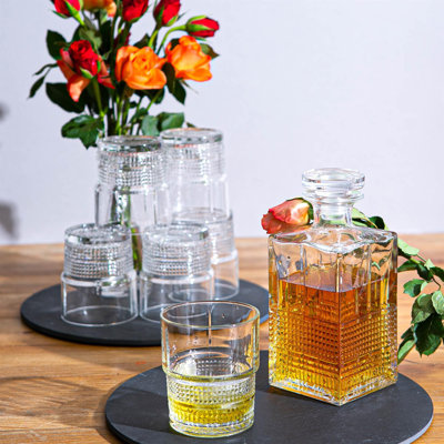 Bartender Novecento Whisky Decanter & Glasses