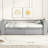 Twin Size Daybed with Shelves and Drawers-743867736