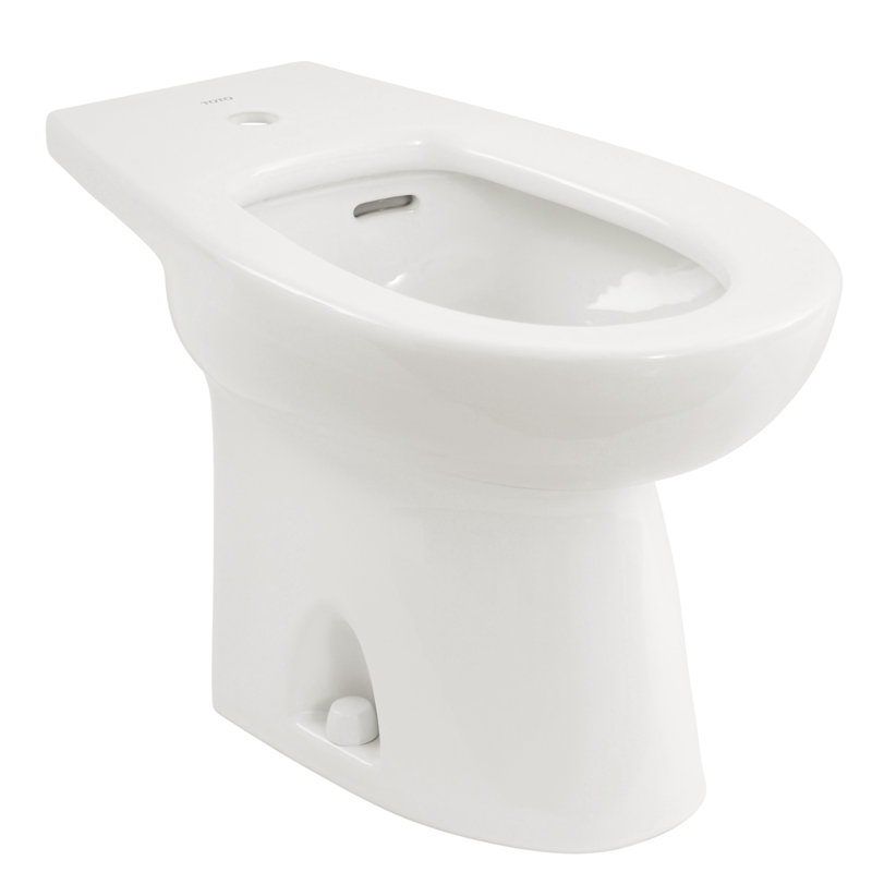 Piedmont Floor Mount Bidet (Faucet Not Included), Cotton