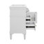 Meuble-lavabo de 36 po avec lavabo, tiroir basculant, porte à fermeture douce, meuble-lavabo moderne avec 2 tiroirs et tablette réglable-121081700