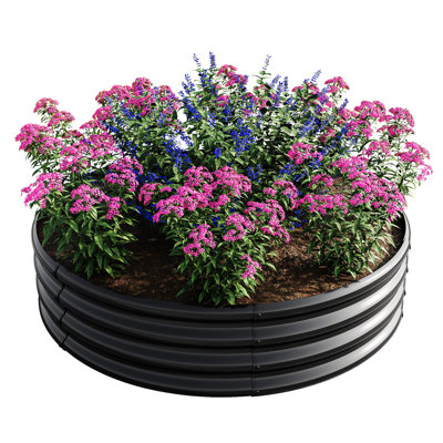 2 pièces W840116764 Boîte à fleurs en métal pour cultiver la carotte et les légumes, protection des drainages de racines