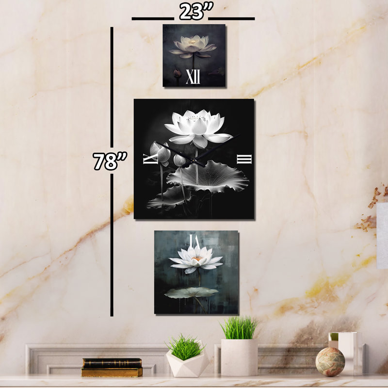 Feliscia Metal Wall Clock