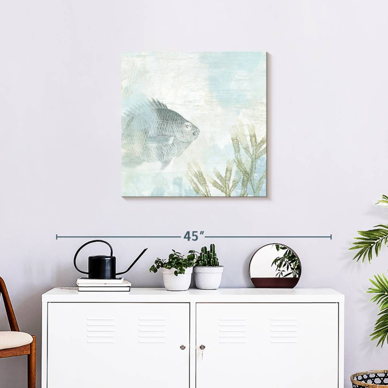 Brampt Coastal Fresco I, 24" H x 24" W
