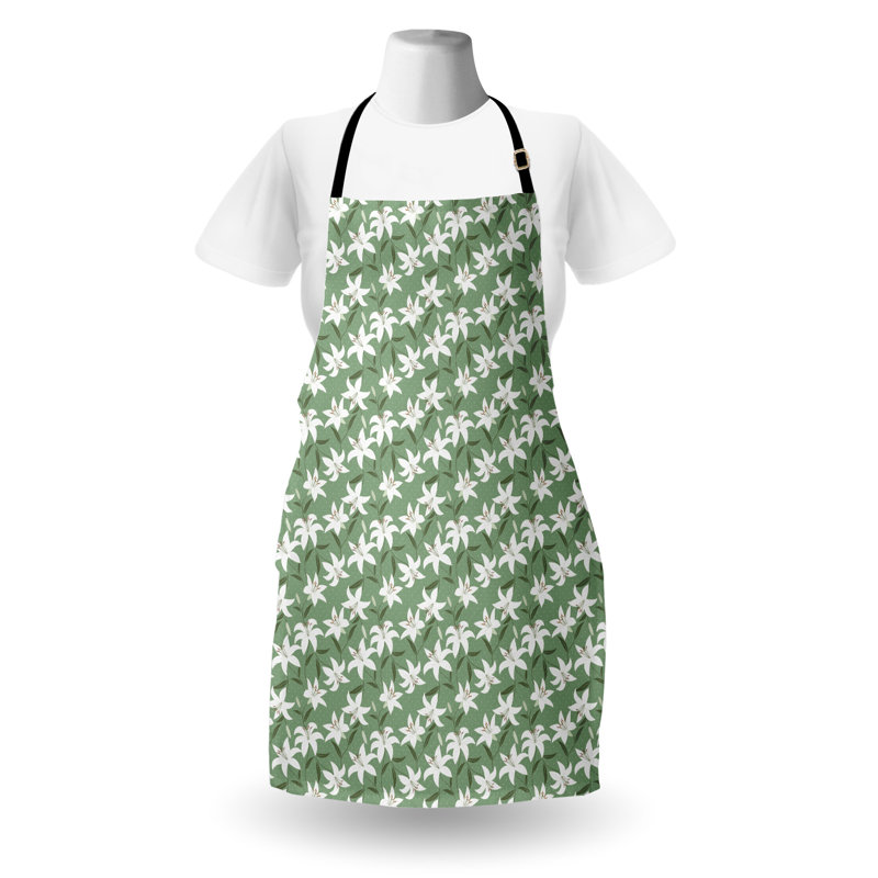 Floral Bib Apron