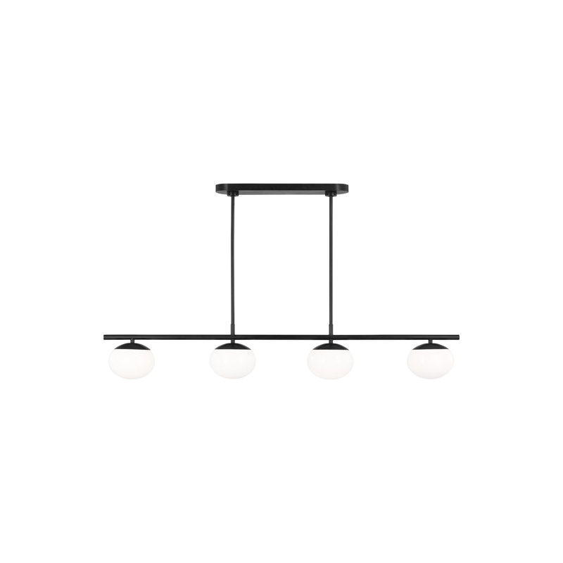 Vibi 4-Light Chandelier, Aged Iron