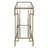 43.25'' Glass Top Console Table