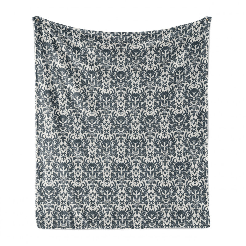 Hand Woven Throw Blanket, 70" W x 90" L