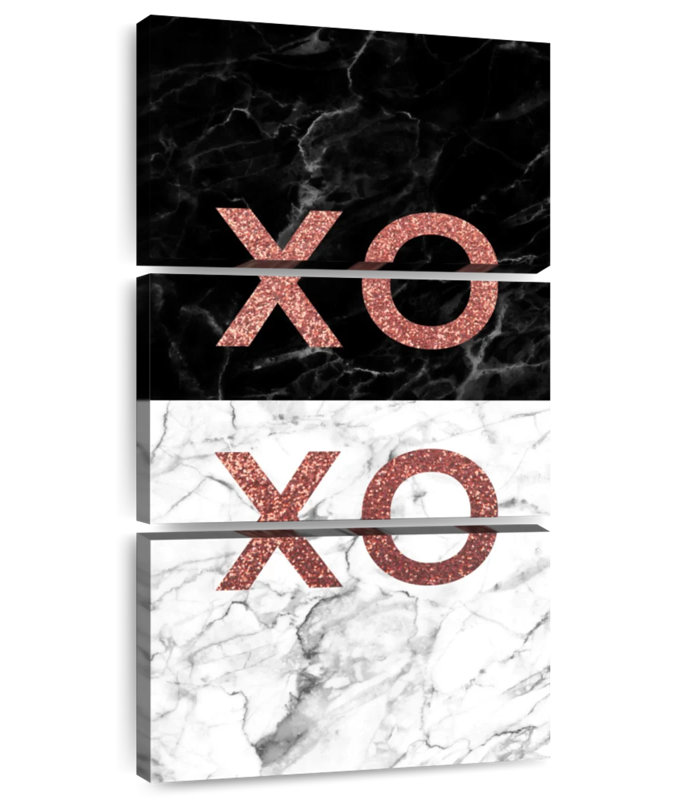 XOXO Typography, 44" H x 21" W