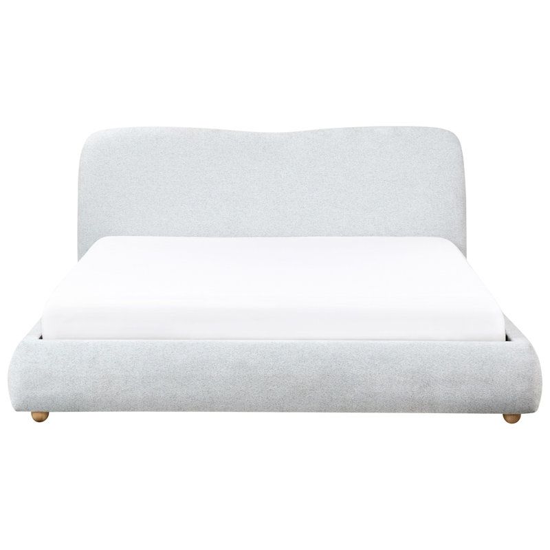 Ottoman Bed BLAGNAC 200 cm, Super King (6'), Grey