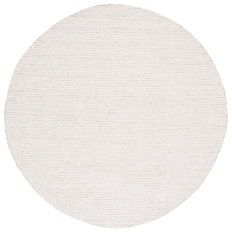 Handmade Tufted Wool Ivory/Beige Area Rug