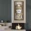 «Coffee is Always a Good Idea» par Marla Rae, art mural en métal-1298702729