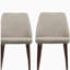 Ensemble de chaises rembourrées pour 2 personnes