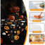 Paquet de 8 nappes Halloween Pumpkin