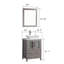  Ensemble de meuble-lavabo simple 24 "avec miroir-27052443