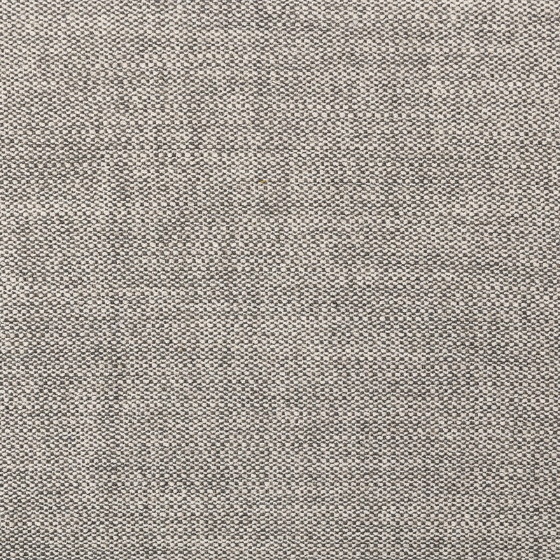 Gray Curved Two-Piece Polyester Blend Sectional Sofa