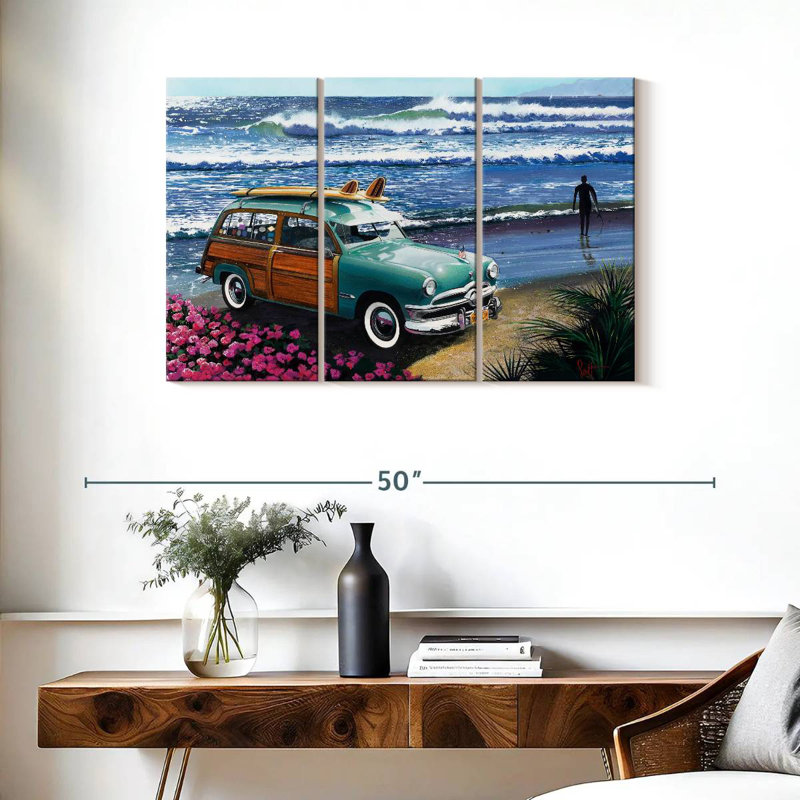 Surf City, peinture