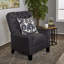 Fauteuil inclinable moderne en tissu, chaise longue confortable pour le salon, la chambre à coucher-1721707796