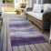 Machine Washable Indoor/Outdoor Chantille ACN1141 Lavender Rug