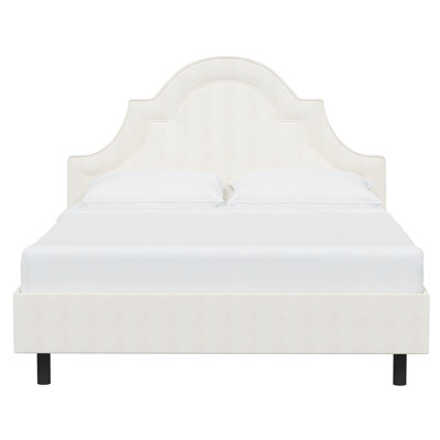Knipe Velvet Upholstered Bed