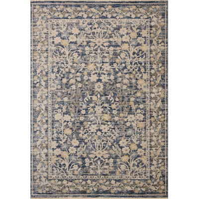 Loloi Clarisse Blue / Beige 9'-6" x 13' Area Rug