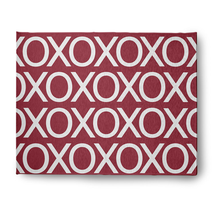 Chenille Geometric Indoor Rug