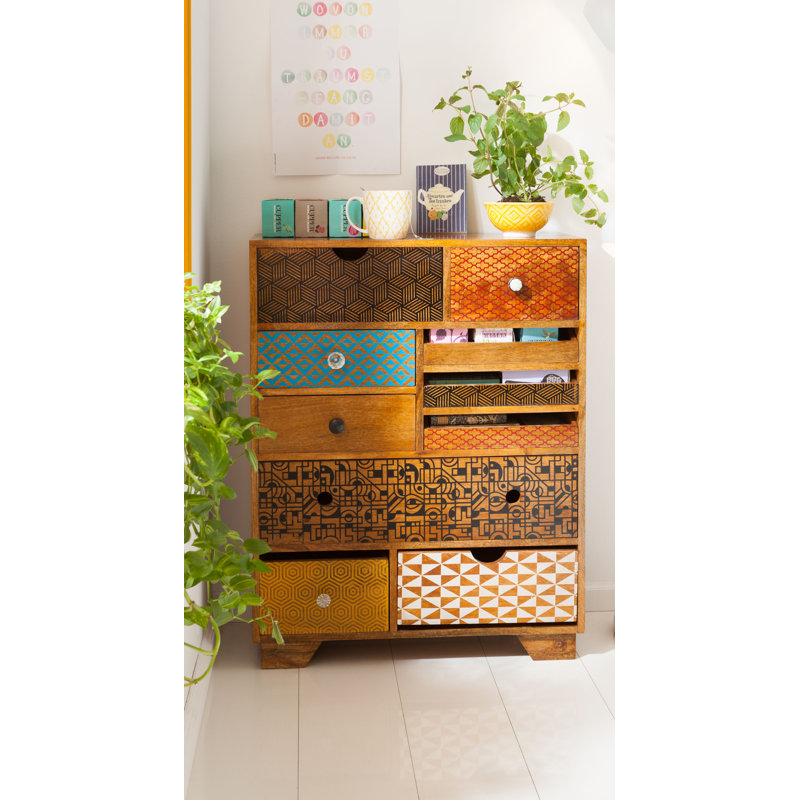 Soleil 10 Drawer 70cm W Mini Chest