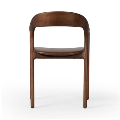 Kayla Leather Dining Armchair