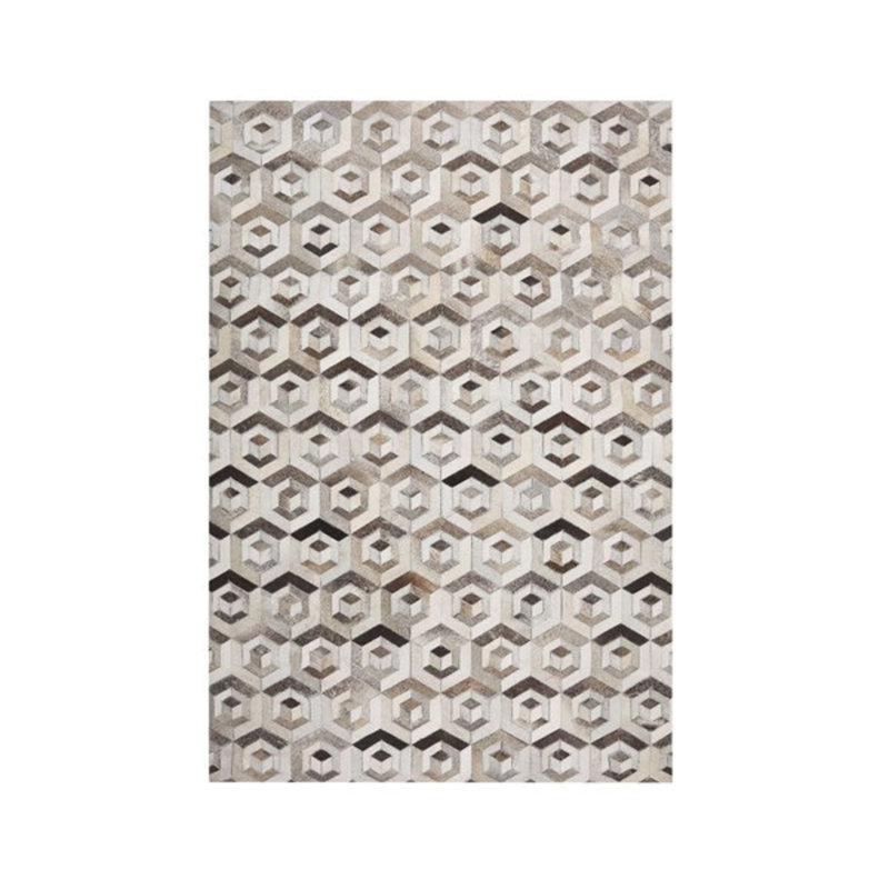 Yorkshire Geometric Hand Woven Area Rug, Rectangle 160 x 230cm