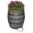 EMSCO Group Weather Resistant Plastic Rain Barrel and Hose with Diverter Kit-29145390