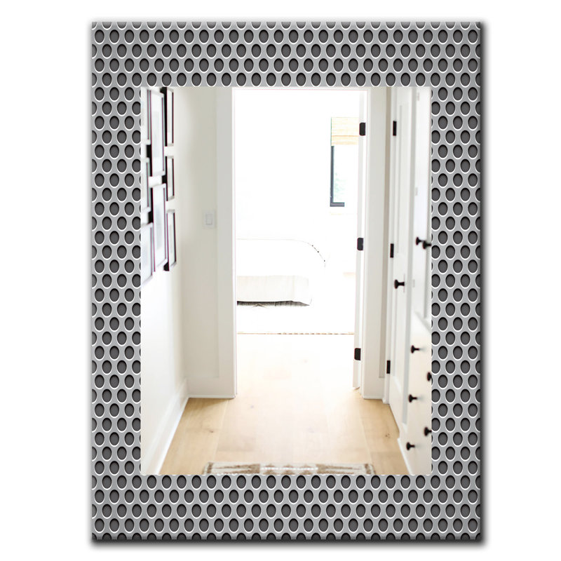Miroir mural contemporain 21 moderne et contemporain scandinave, H 39,4 po x l 29,5 po