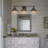  Balfor 3-Light Dimmable Matte Black Vanity Light